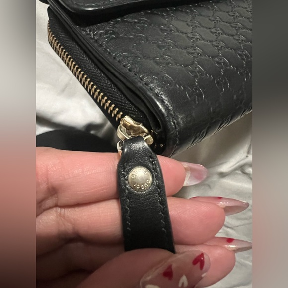 Super Sale! MircoGuccissima Leather Flap Wallet💰 - Picture 8 of 16
